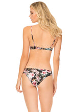 Tori Praver Swimwear 'Lola' Bikini Top in Black Caymen