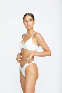 Mikoh Swimwear 'Papara' Bikini Bottom in Bone