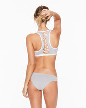 L*Space Swimwear 'Skylar' Bikini Top in Fog Grey