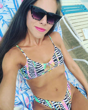 Luli Fama 'Luli Disco' High Leg Brazilian Bikini Bottom