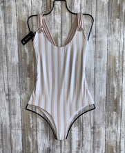 Tavik Swimwear 'Axel' One Piece in Tapioca Stripe