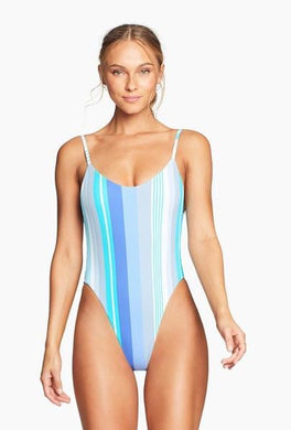 Vitamin A One Piece - Vitamin A Swimwear Yasmeen One Piece in Aquazul