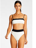 Vitamin A Bikini Top - Vitamin A Swimwear 'Elsie' Bandeau Bikini Top in Ibiza Ecotex