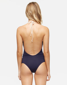 Tavik Swimwear 'Chase' One Piece in Evening Blue Color Block