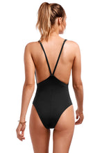 Vitamin A Swimwear 'Stella' One Piece in Ecolux Black